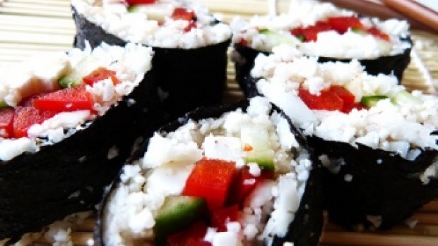 Květákové sushi