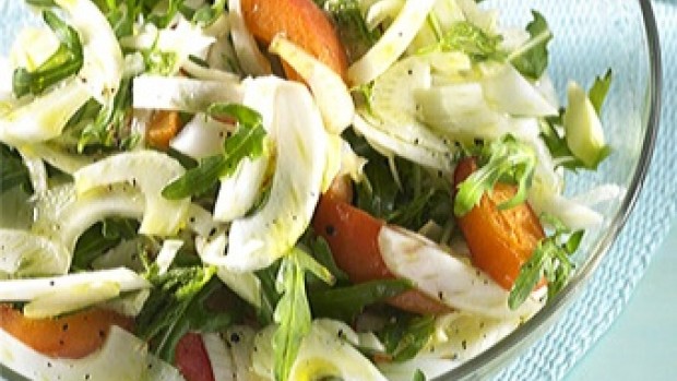Meruňkovo - fenyklový salát