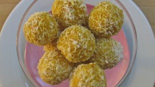 Kokosovo - mangové kuličky